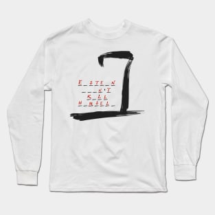 Hangman Epstein Long Sleeve T-Shirt